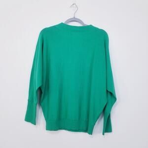 GALLERY Mock Neck Dolman Knit Sweater Top